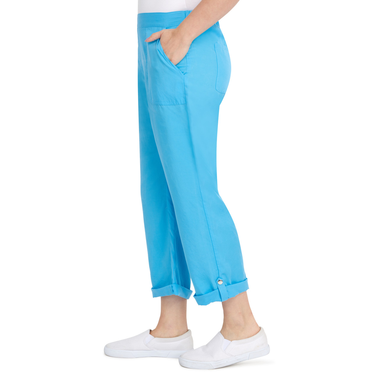 Women's Comfort Fit Tencel Pull-On Ankle Pant