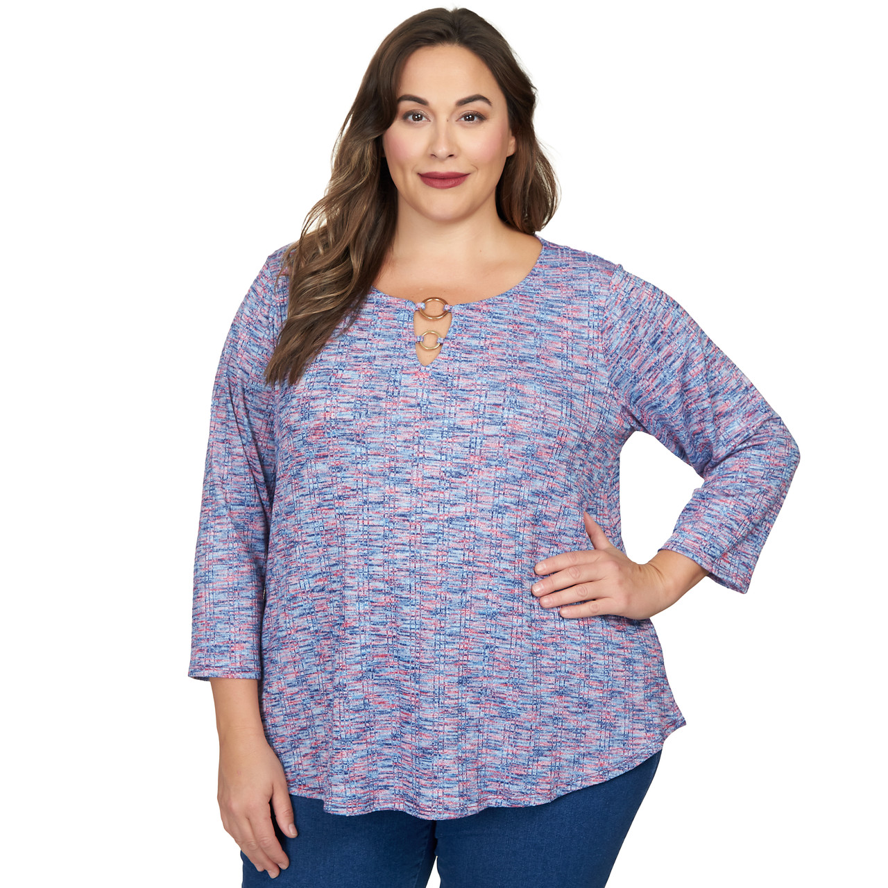 ruby rd tops: Women's Plus Size Clothing