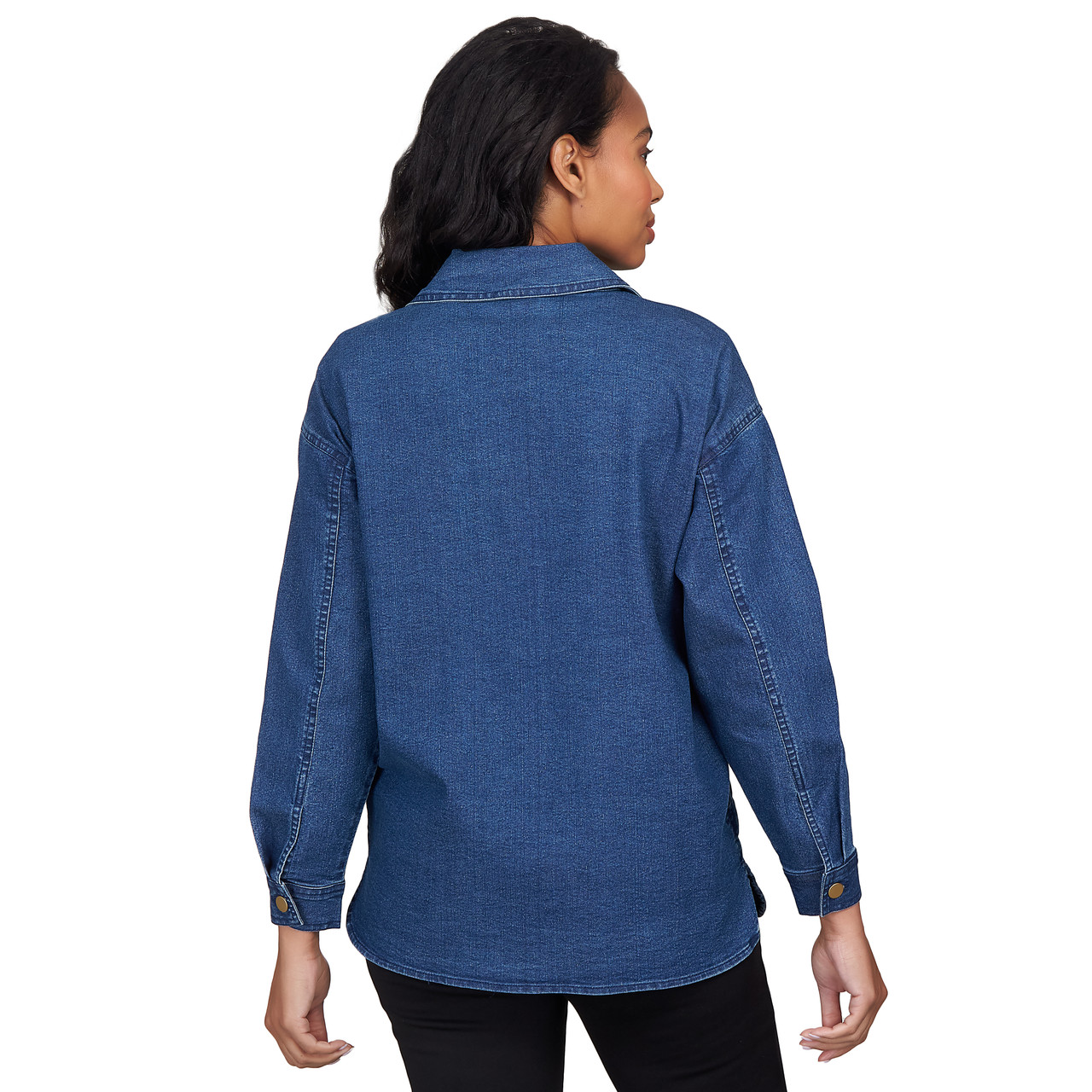 Petite Women's Quilted Wonder Denim Jacket | Ruby Rd.