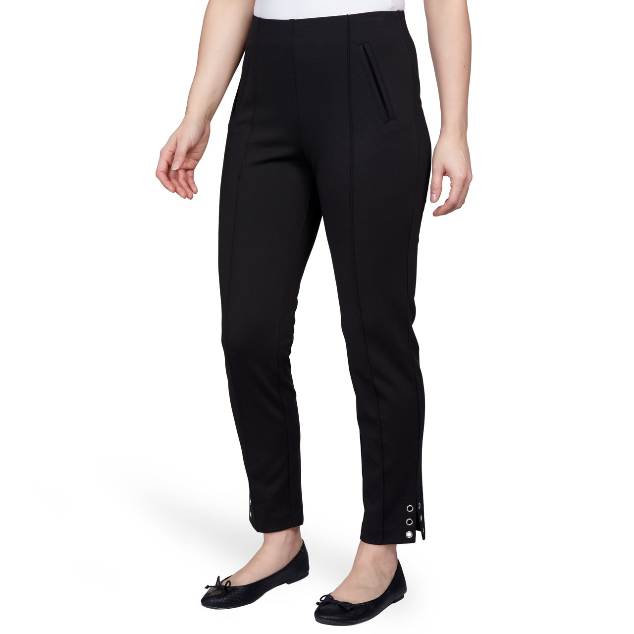 SlimSation® Straight-Leg Pants | Appleseeds