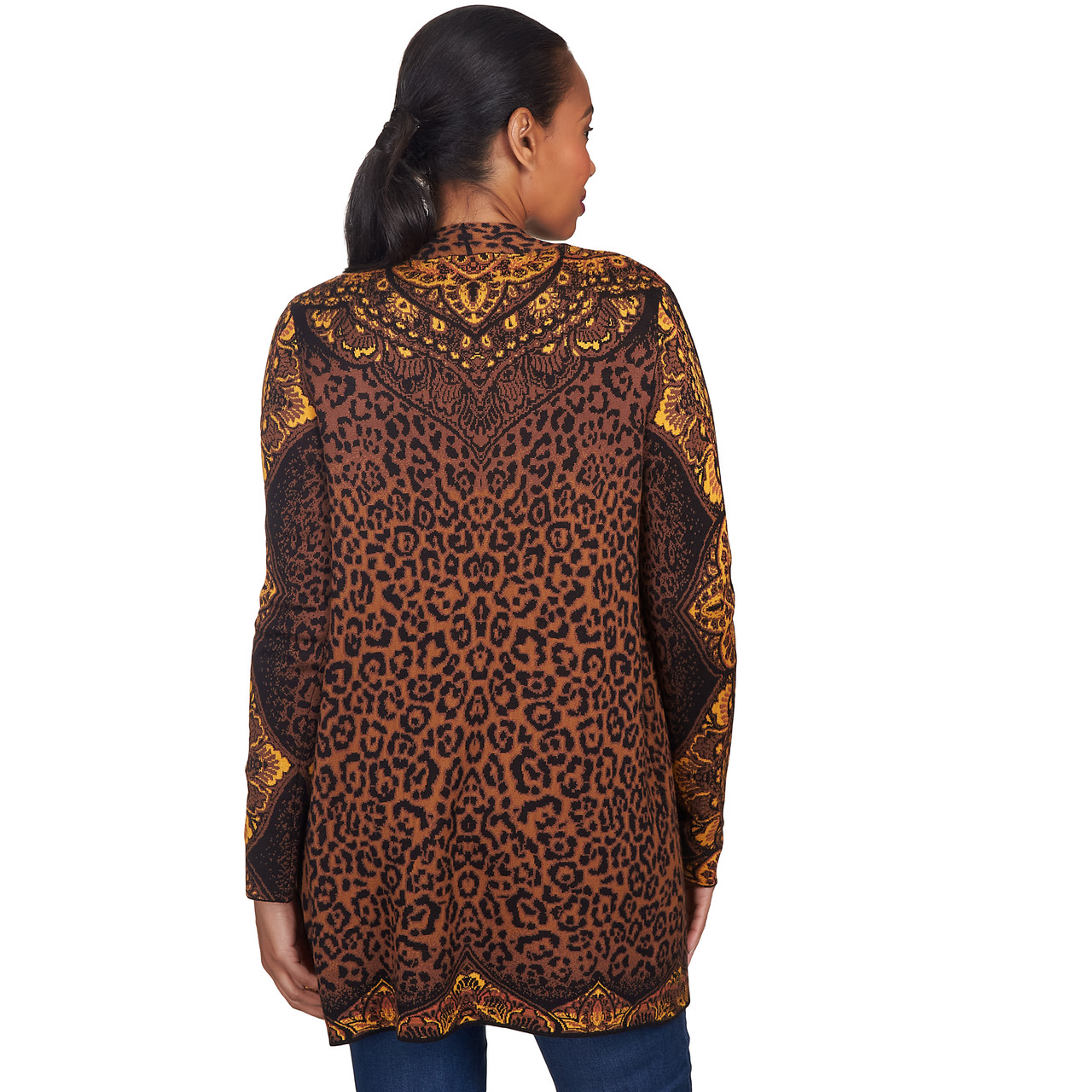 Women's All Over Animal Print Cardigan | Ruby Rd.