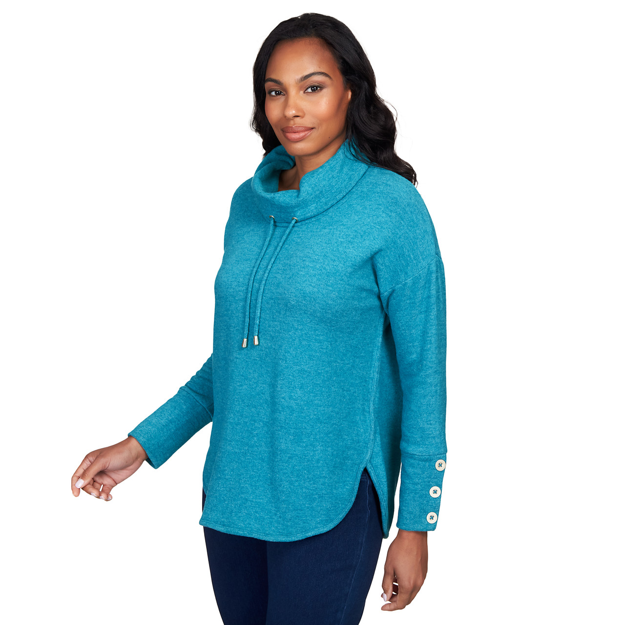 Women's Cozy Cowl Neck Long Sleeve Top | Ruby Rd.