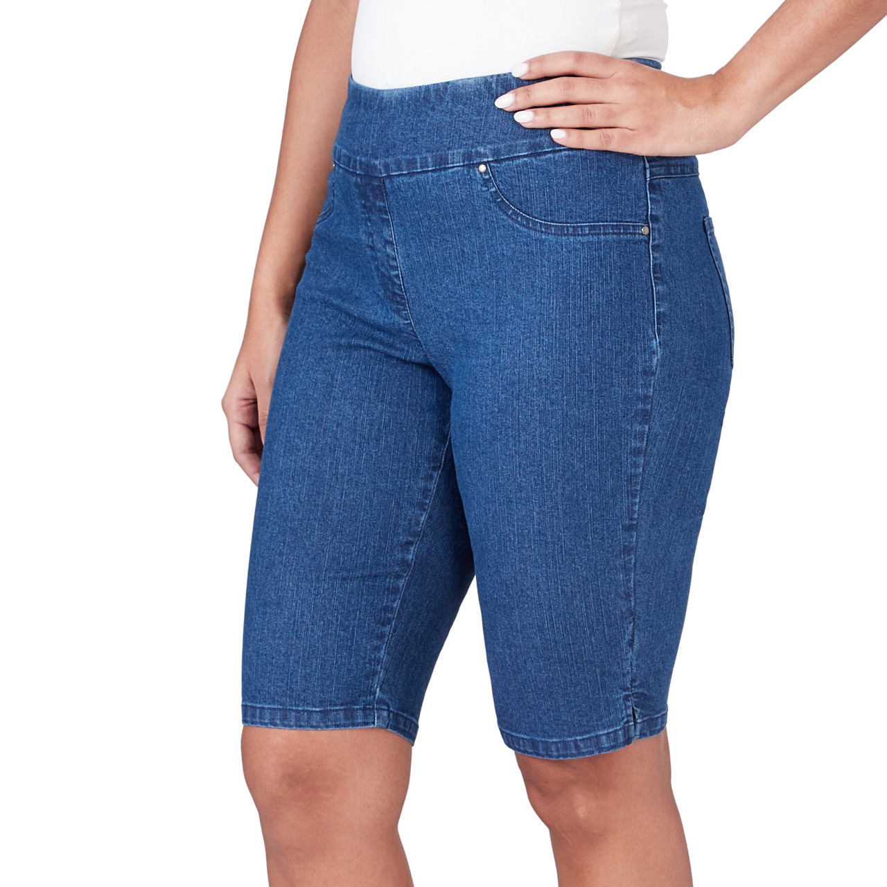 Vero Moda Curve Solid Women Blue Denim Shorts - Buy Vero Moda Curve Solid  Women Blue Denim Shorts Online at Best Prices in India | Flipkart.com