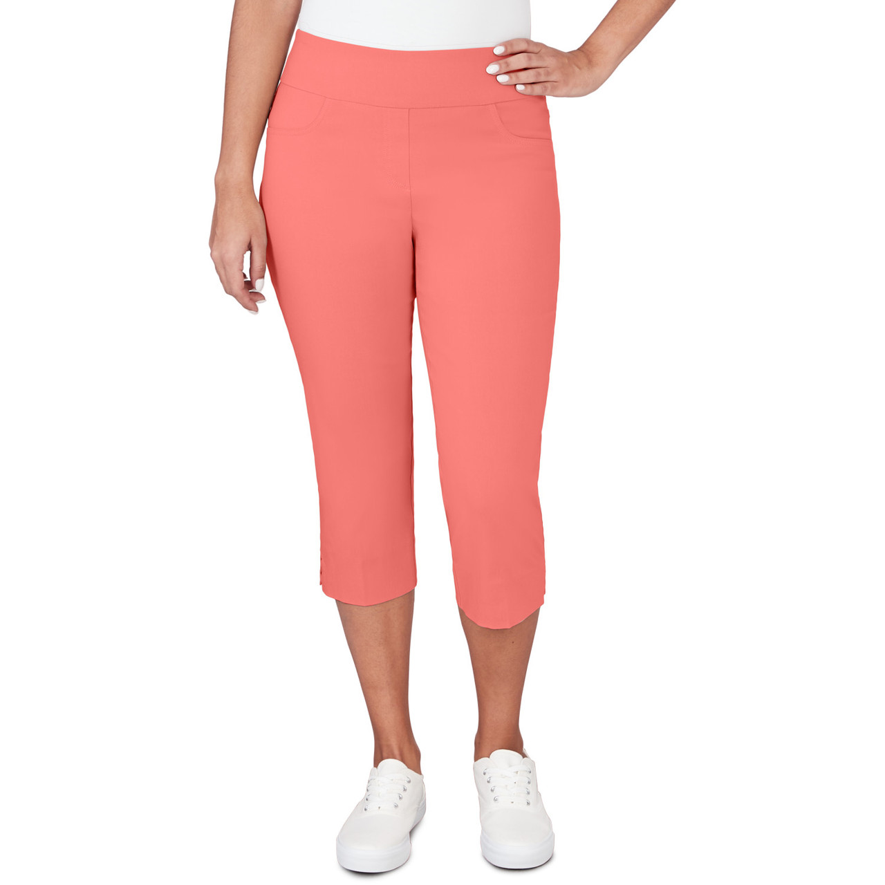 Elle NWT Olive Green City Chic Capri Pants 2 - $30 (31% Off Retail
