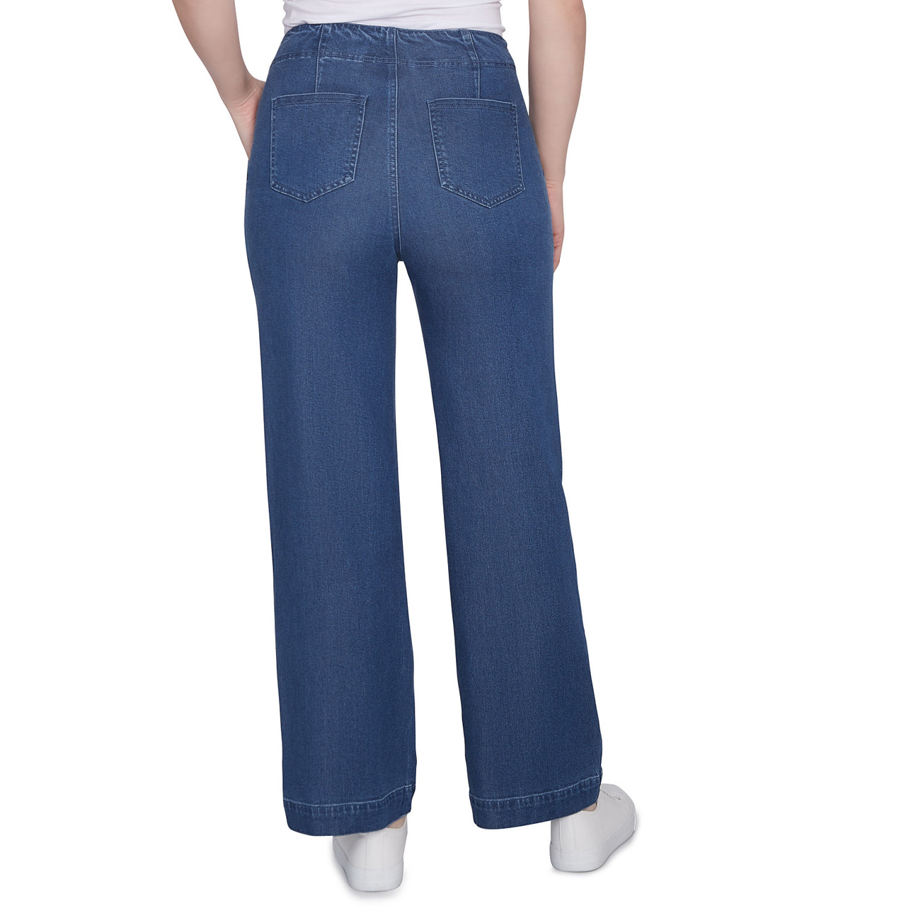 Women's Pull-On Wide Leg Tencel Denim Pant | Ruby Rd.