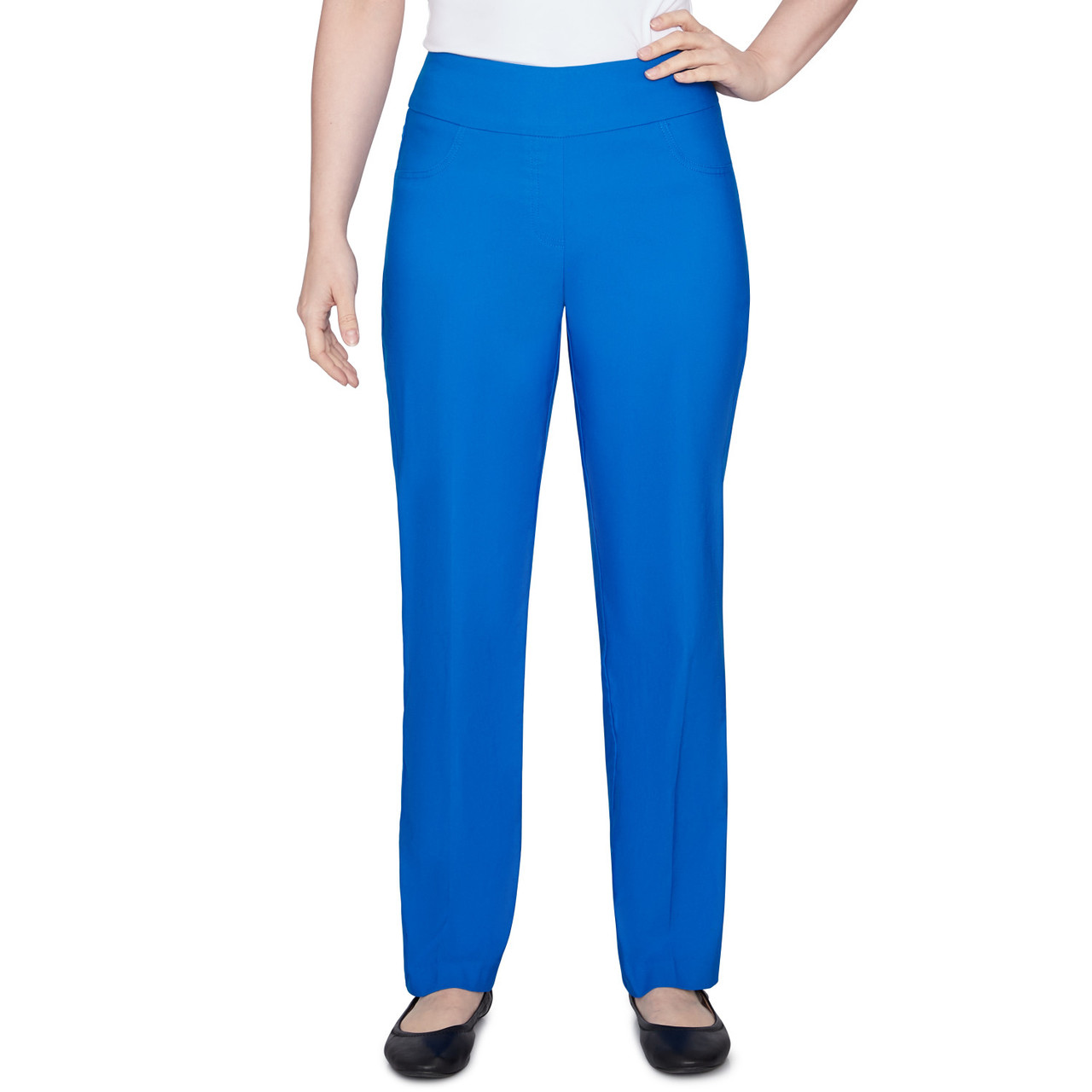 パンツ DONDUP Woman Pants Blue DP778DFE253HP5 800 Women's Silky Tech Pull-On Pant | Ruby Rd.