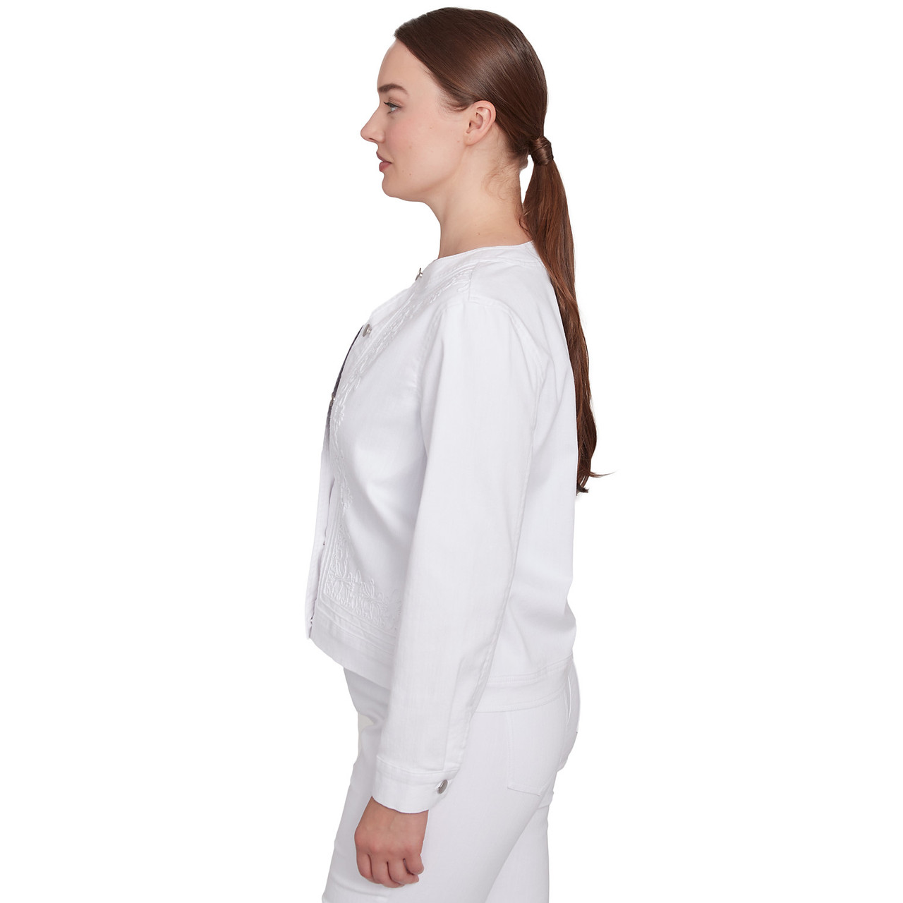 ジャケット・アウター dd denim ribbon jacket white dd denim