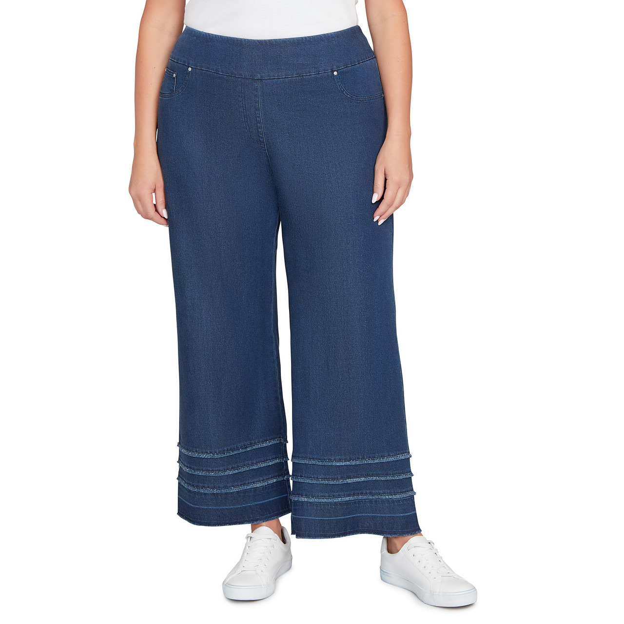 ANCELLM 23AW MIX COLOR WIDE DENIM PANTS ANCELLM 23AW MIX COLOR 
