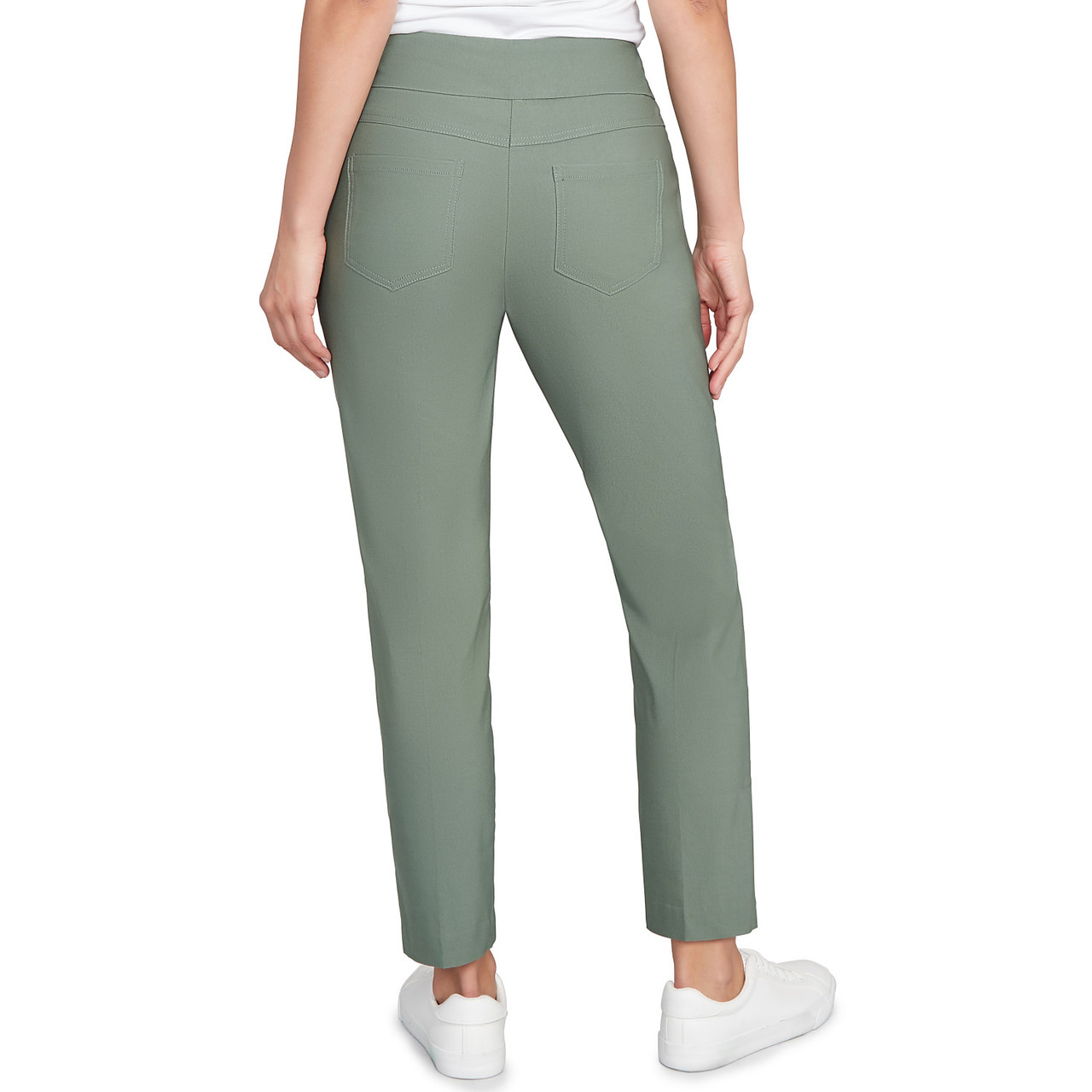 Women's Comfort Silky Tech Ankle Pants | Ruby Rd.