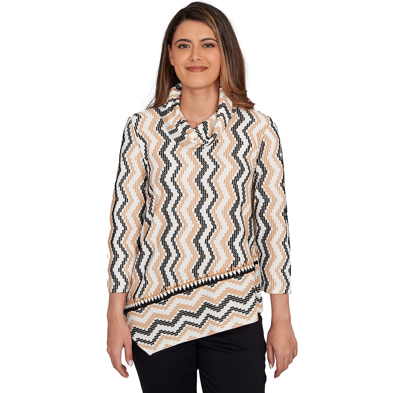 Eaphi u neck leaf pattern knit best ベージュ トップス eaphi U NECK LEAF PATTERN KNIT VEST Eaphi U NECK