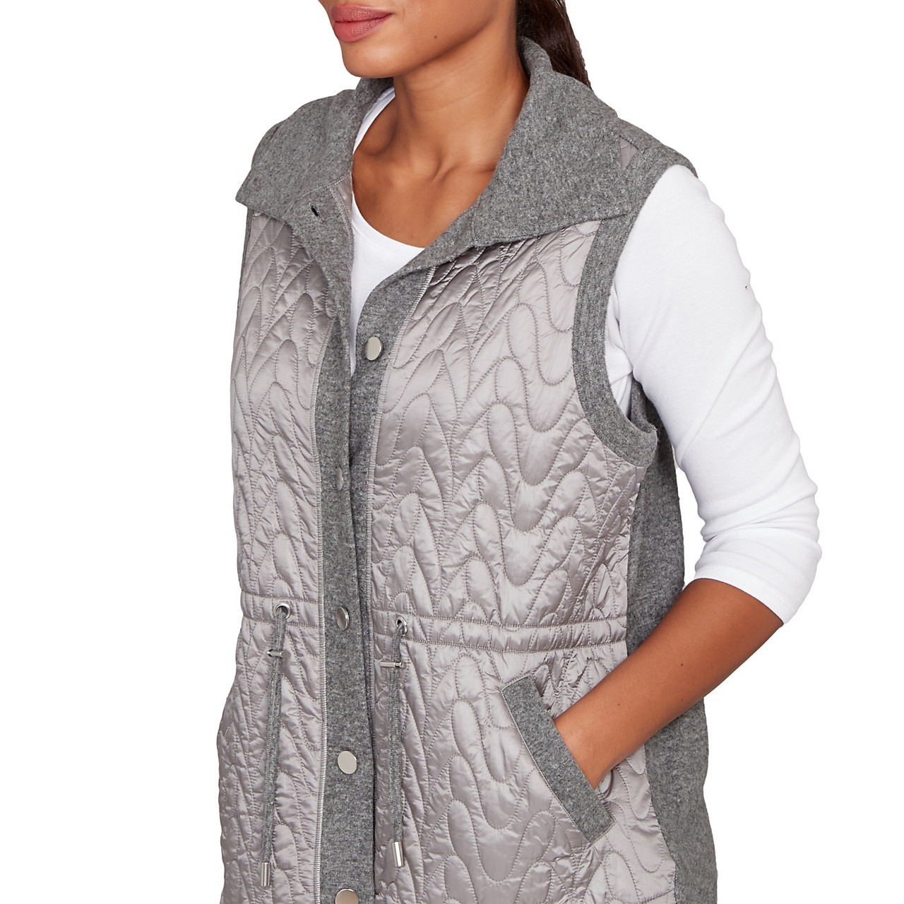 Women's Button Front Quilted Vest | Ruby Rd.