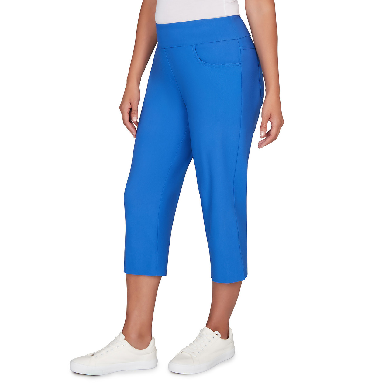 Women's Pull On Silky Tech Capri | Ruby Rd.