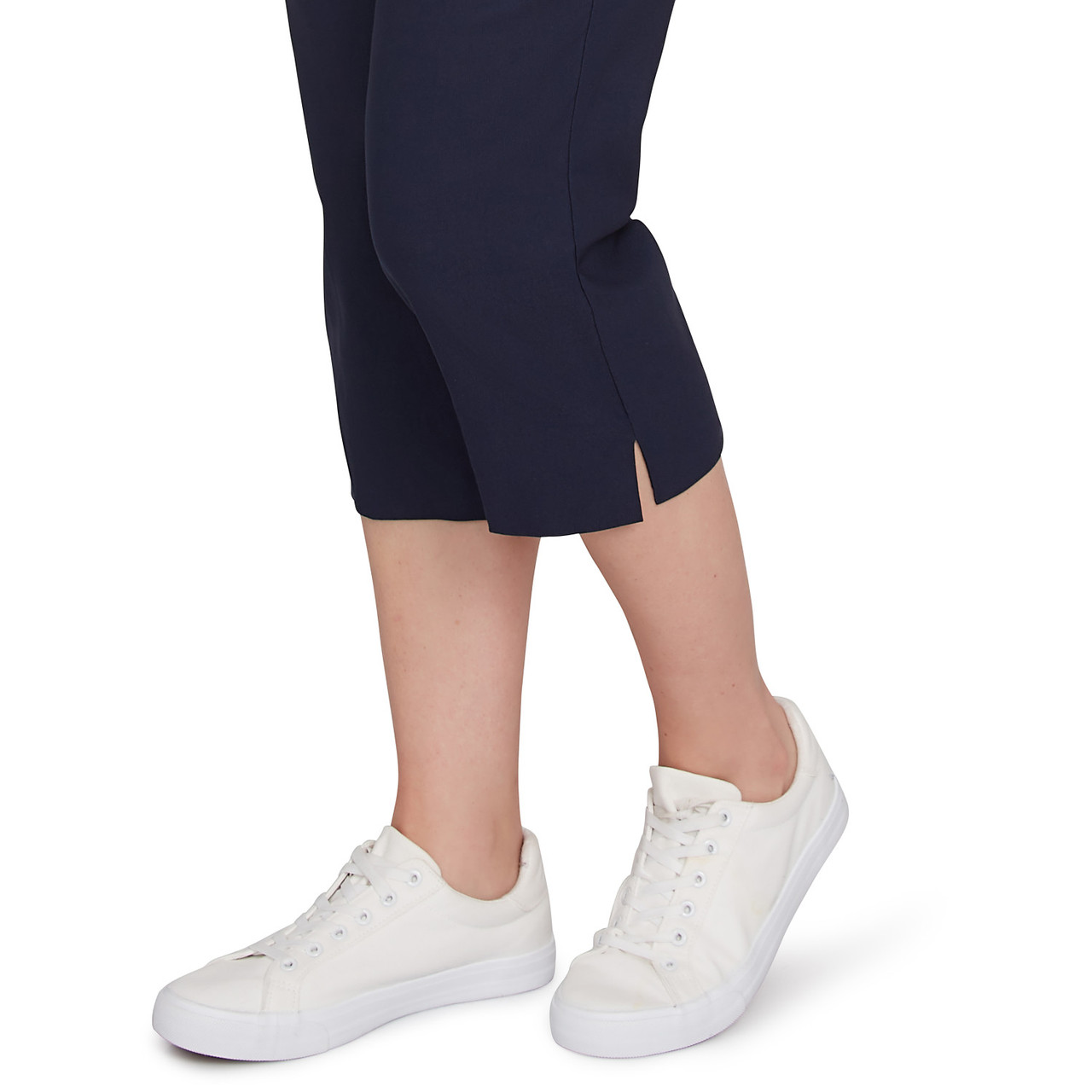 Petite Women's Pull On Silky Tech Capri | Ruby Rd.