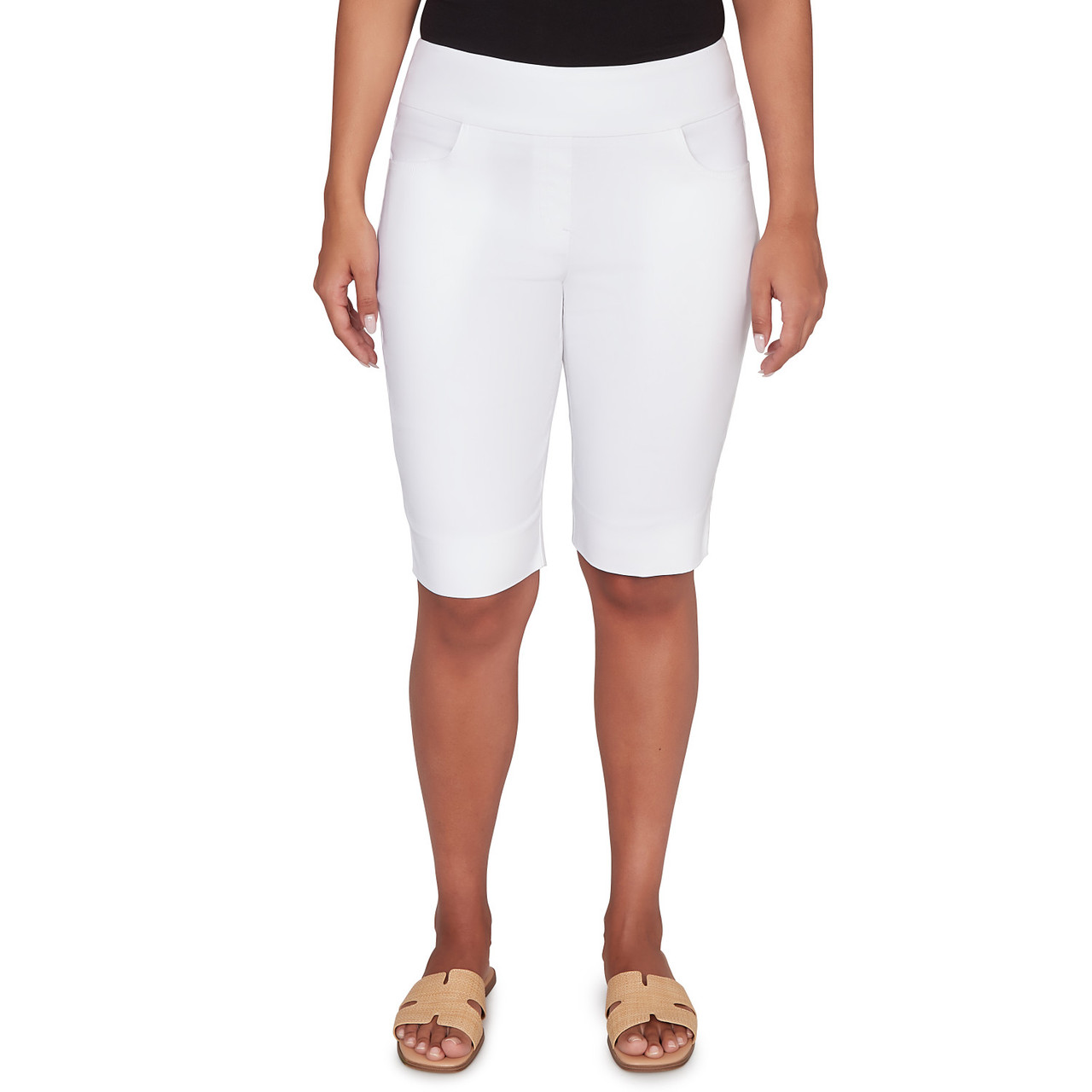 Women's Pull On Silky Tech Bermuda Short | Ruby Rd.