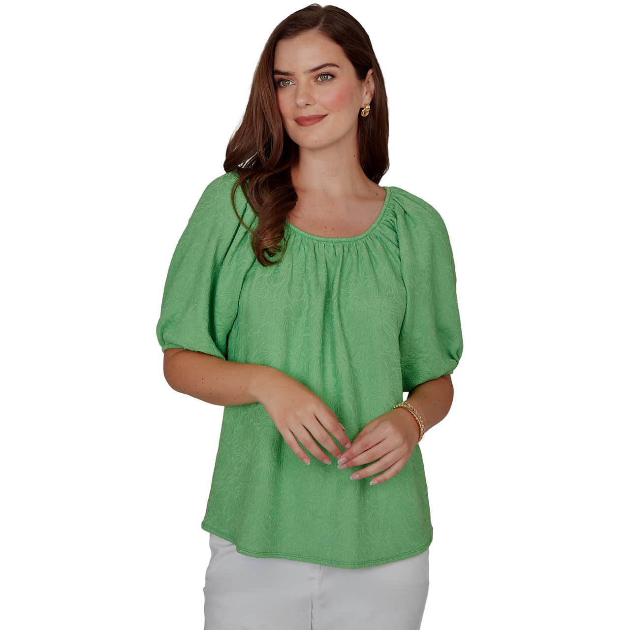 Women's Textured Convertible Knit Top | Ruby Rd.