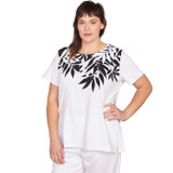 WHITE/BLACK