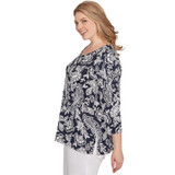 NAVY/WHITE