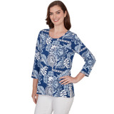 BRIGHT NAVY MULTI