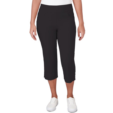 Petite Women's Pull-On Silky Tech Capri