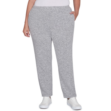 Plus Women's Pull On Cozy Hatchi Pant