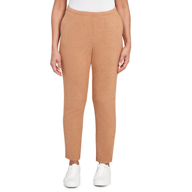 Petite Women's Pull On Cozy Hatchi Pant