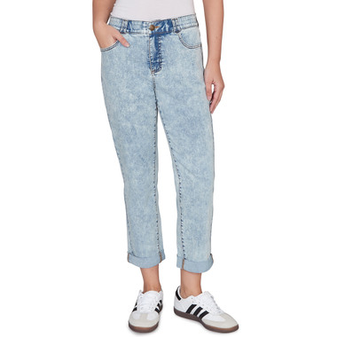 Women's Premium Denim Girlfriend Jeans