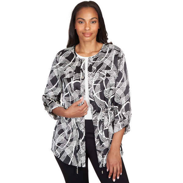 Dahlia Floral Print Woven Puff Jacket, Red-Multi – North & Main Clothing  Company