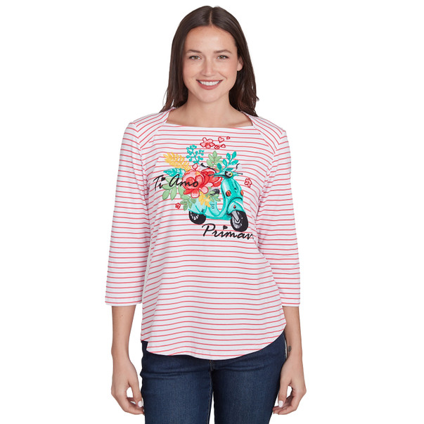 Women's Embroidered Ti Amo Tee