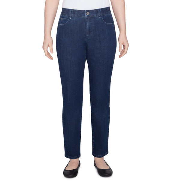 Petite Women's Terry Denim Bootcut Jeans