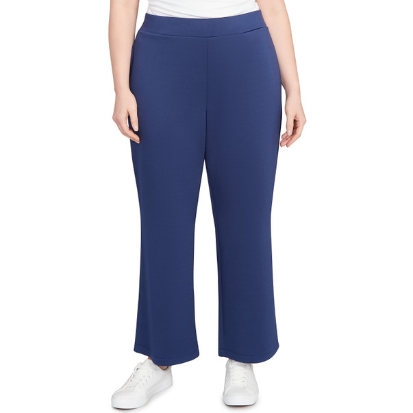Plus Women's Scuba Pull On Pant With Pockets