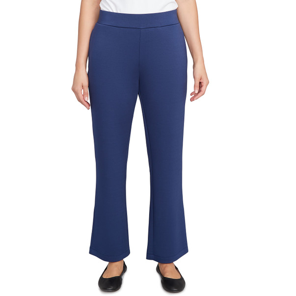 Petite Women's Scuba Pull On Pant With Pockets