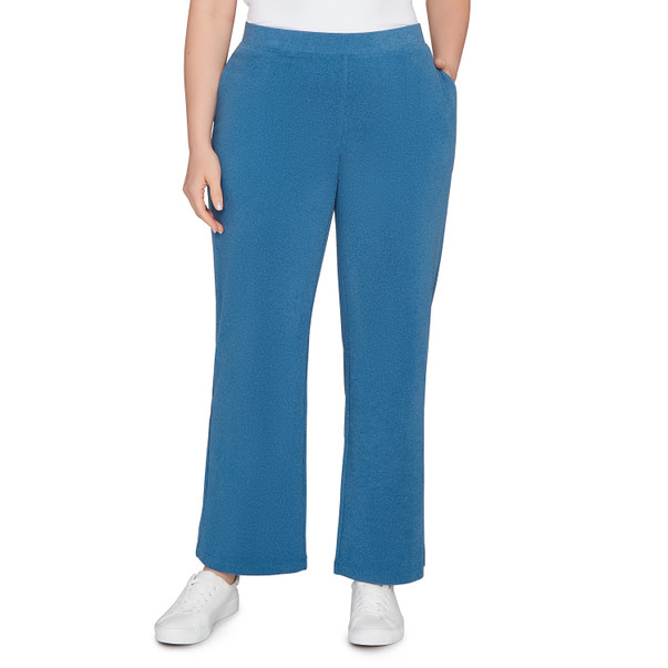 Plus Women's Luxe Rib Knit Leisure Pant