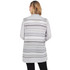 Women's Multi Stripe Cardigan | Platinum Multi | Back