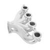 Hooker Blackheart LS Swap Gen III/IV Exhaust Manifolds Central Dump - Silver Ceramic Finish 8504-1HKR