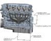 Hooker Blackheart LT Swap Gen V Exhaust Manifolds Central Dump - Silver Ceramic Finish BHS5189