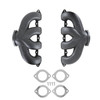  Hooker Blackheart LT Swap Gen V Exhaust Manifolds Central Dump - Black Ceramic Finish BHS5190