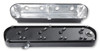 Holley LS Gen III/IV Ford Style Valve Covers Satin Black 241-187