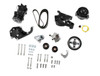 Holley LS/LT High-Mount Complete Accessory Drive Kit Black 20-137BK