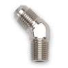 Russell -6 AN to 1/4" NPT 45 Degree Adapter Fitting - Endura 660951