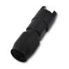 Russell EFI 5/16" To -6 AN Hose End Push-On Fitting Black - Straight