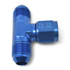 Russell AN Tee Male Swivel on Side to Female Adapter Fitting - Blue
