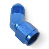 Russell AN Female/Male 45 Degree Swivel Coupler Fitting - Blue