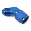 Russell AN Female/Male 45 Degree Swivel Coupler Fitting - Blue