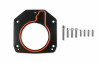 Sniper EFI Throttle Body Adapter Plate (3-bolt) 75mm TB to (4-bolt) Intake-Black Finish 860026