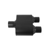 Flowmaster Super 10 Series Chambered Muffler 2.50" In/ 2.25" Dual Out 8425152
