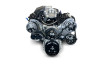 BluePrint Engines Pro Series LS 427CI 600HP Deluxe Dressed Crate Engine w/Black Pulley Kit PSLS4275CTFKB