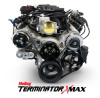 BluePrint Engines Builder Series LS 427CI 605HP Holley Terminator X EFI Long Block w/ Natural Pulley Kit, 4L65/70E Auto Trans BLS4273K4L7
