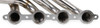 Flowtech LS Turbo Headers 11535FLT - 1-3/4", Natural Finish