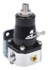 Aeromotive Adjustable Compact EFI Bypass Fuel Pressure Regulator - Silver/Black 13129