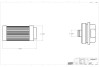 Aeromotive Inline Fuel Filter Steel Mesh Element 100 Micron For 3/8 NPT Filters 12616